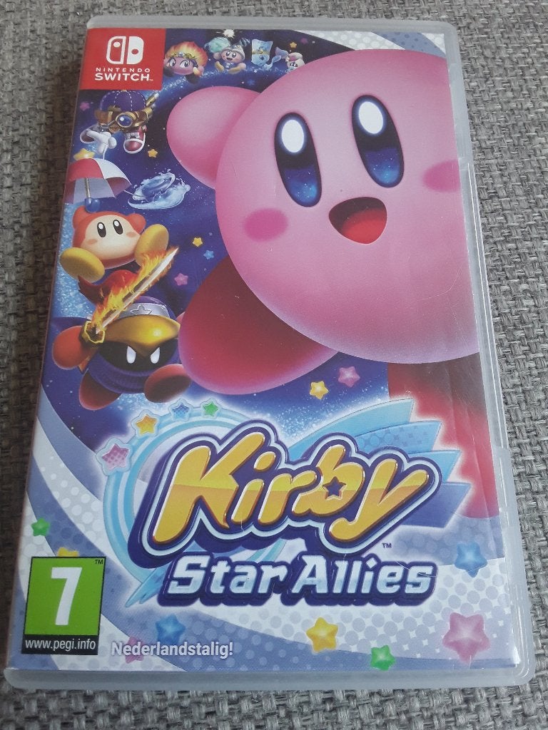 Nintendo Switch Game Kirby Star Allies, Avontuur en Actie, Ophalen of Verzenden, Zo goed als nieuw, 3 spelers of meer