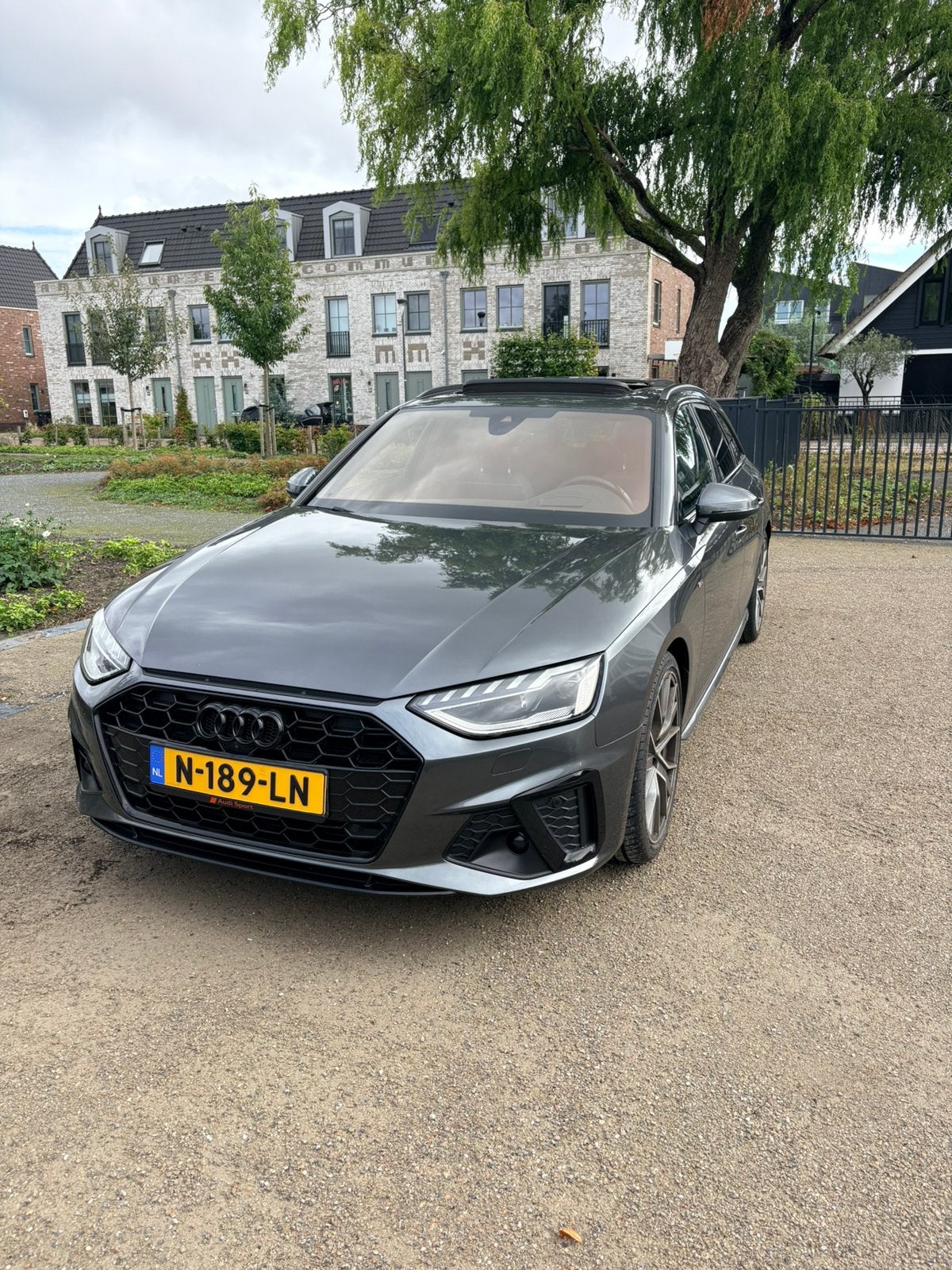 Audi A4 Avant 35 TFSI S line | Automaat | Panorama | Leder |, Auto's, Zwart, 4 cilinders, A4, Stationwagon