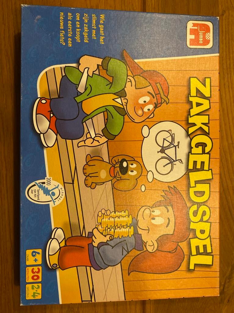 Jumbo Zakgeldspel - Leer spelenderwijs met geld omgaan, Hobby en Vrije tijd, Gezelschapsspellen | Bordspellen, Drie of vier spelers