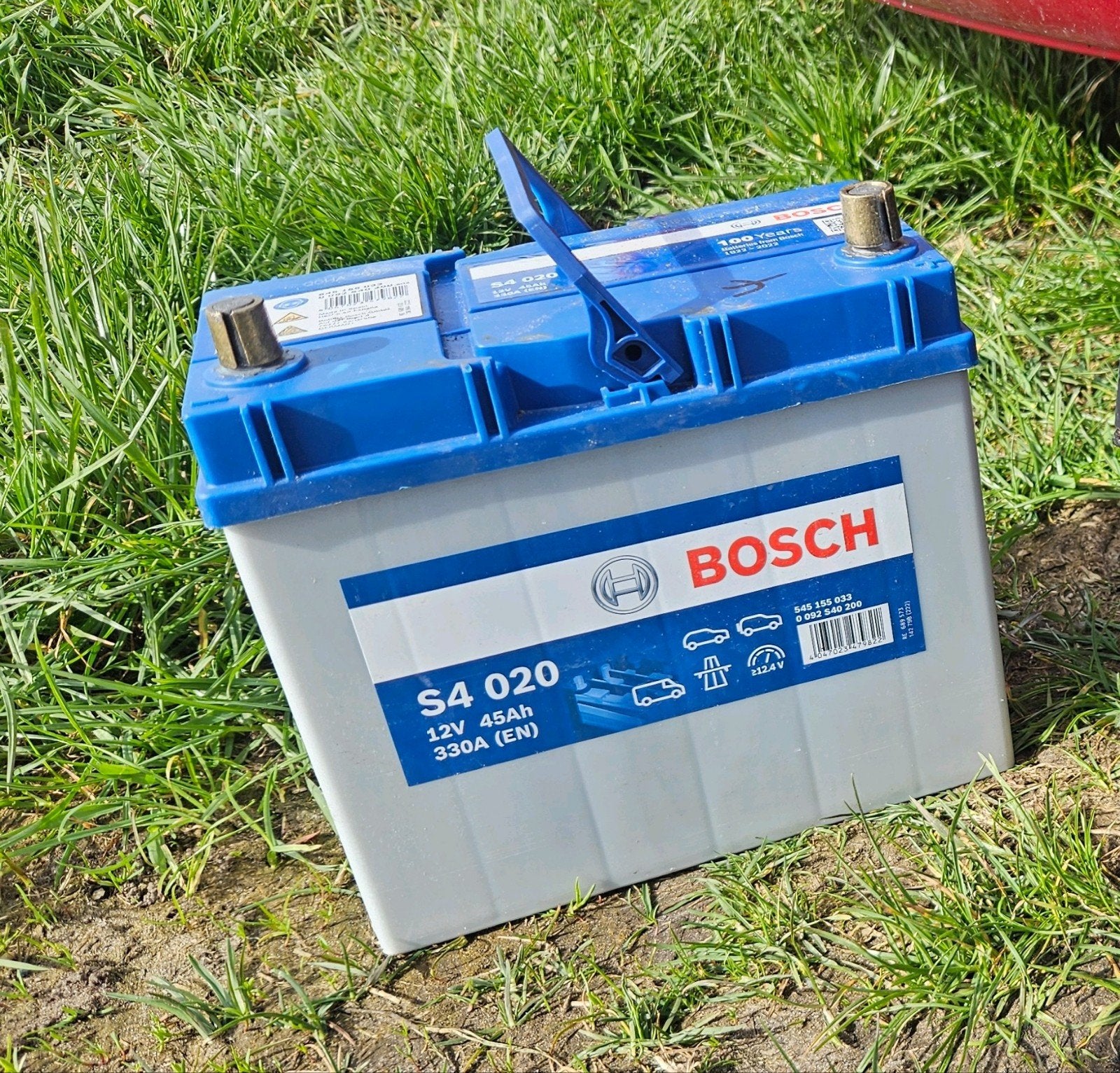 Bosch auto accu S4020 - 45Ah 330A GARANTIE, Auto-onderdelen, Ophalen of Verzenden, Nieuw