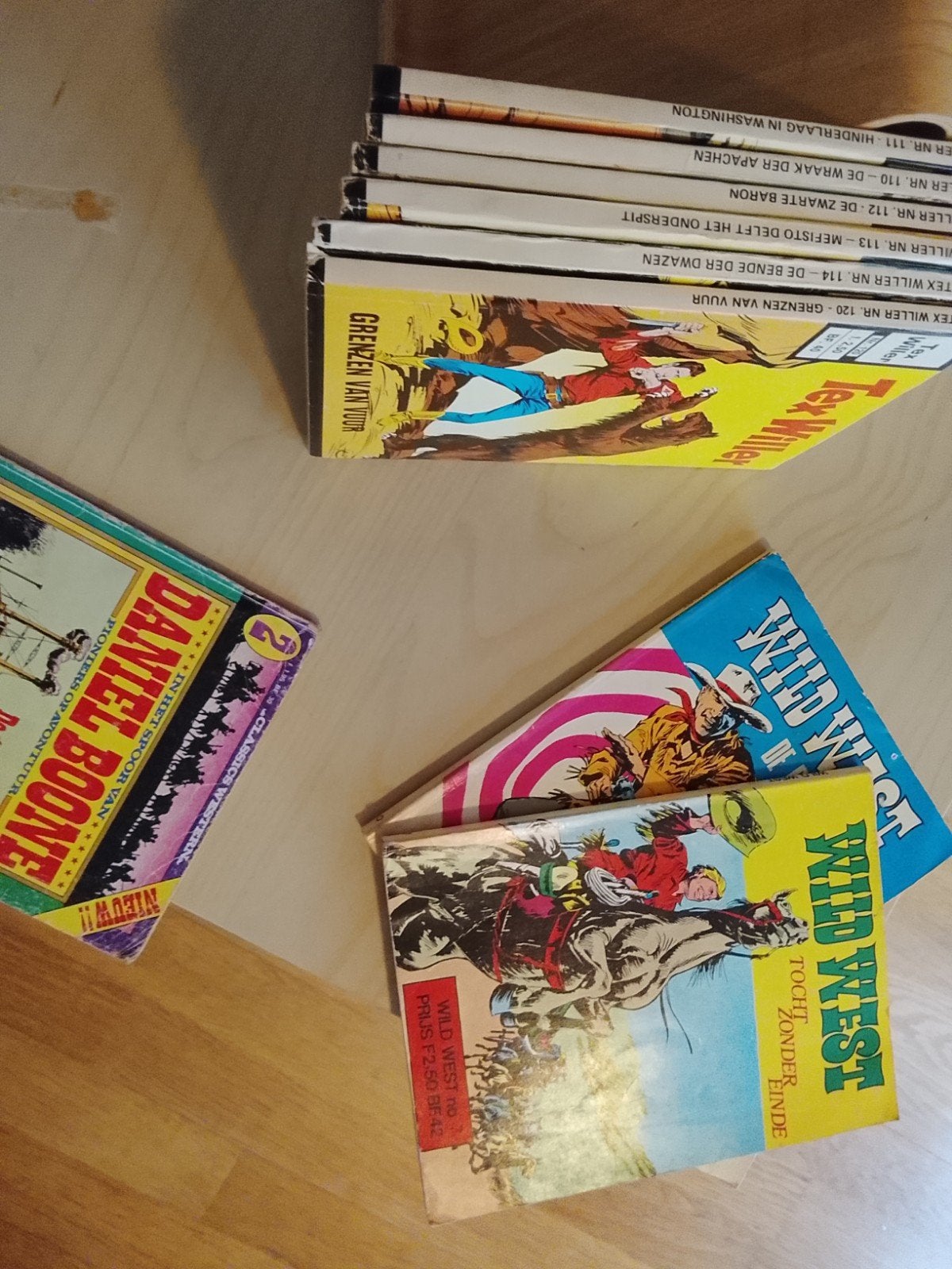strip boekjes zie foto s, Boeken, Meerdere stripboeken, Ophalen, Gelezen