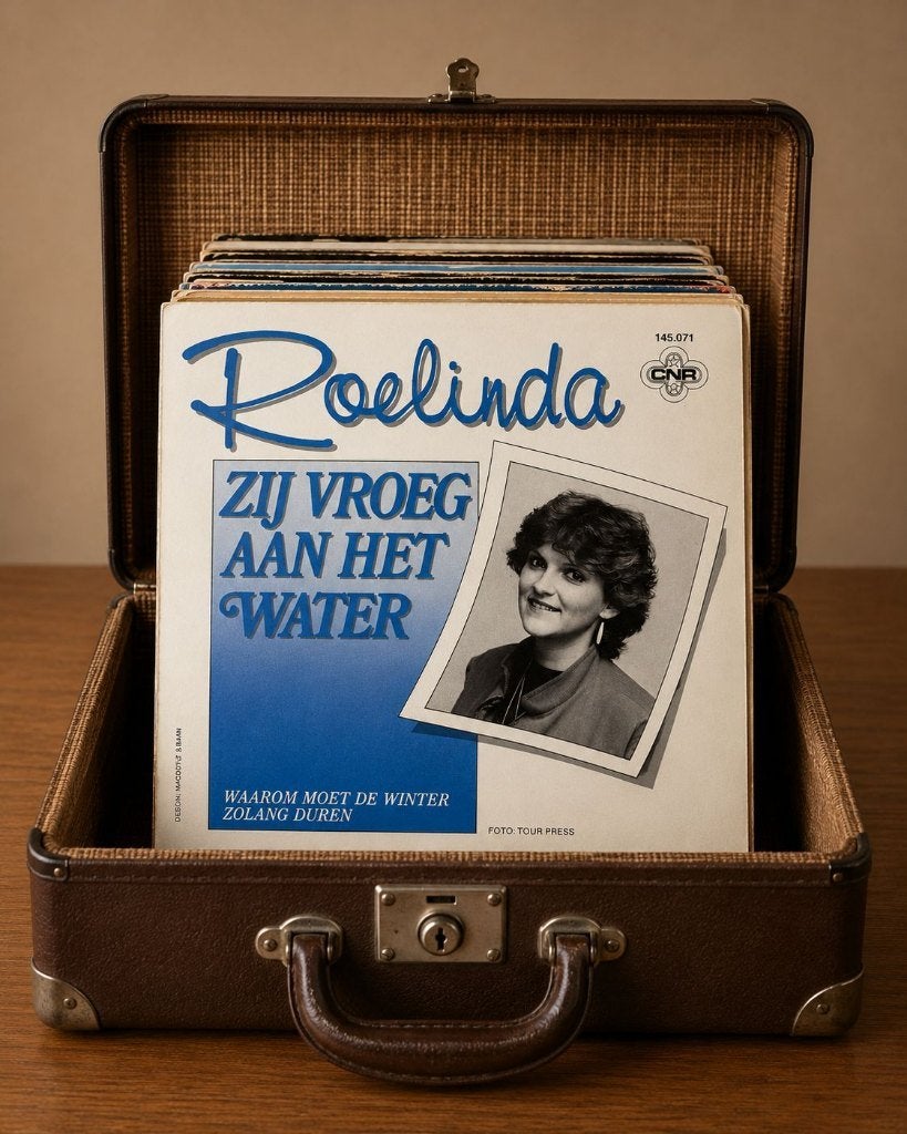 Roelinda - Zij vroeg aan het water - Piraten topper -, Ophalen of Verzenden, Gebruikt, Overige formaten, Levenslied of Smartlap