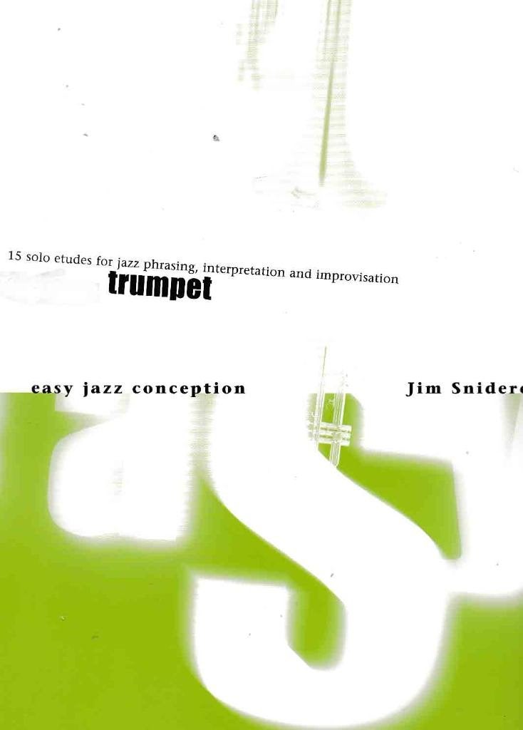15 Solo etudes for jazz Trumpet ( 736 ), Gebruikt, Verzenden, Jazz, Artiest of Componist