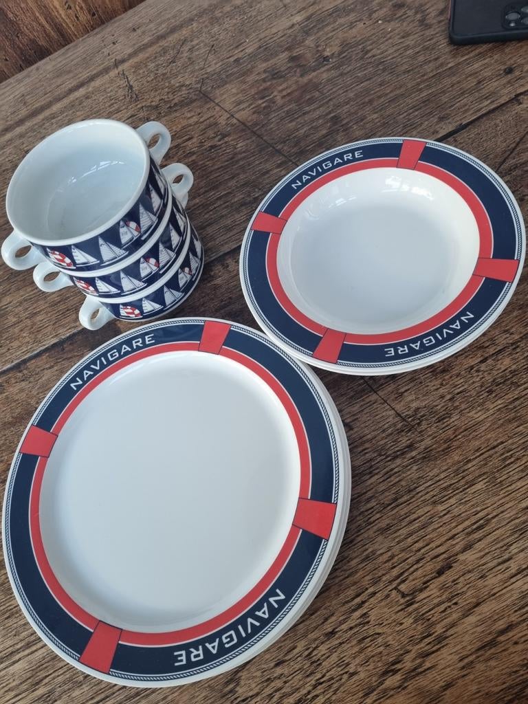 Mepal Rosti Navigare servies - borden en kommen, Ophalen of Verzenden, Gebruikt