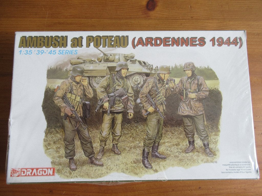 Ambush at Poteau - Ardennes 1944 (Dragon 1/35), Ophalen of Verzenden, Nieuw, 1:35 tot 1:50, Figuur of Figuren