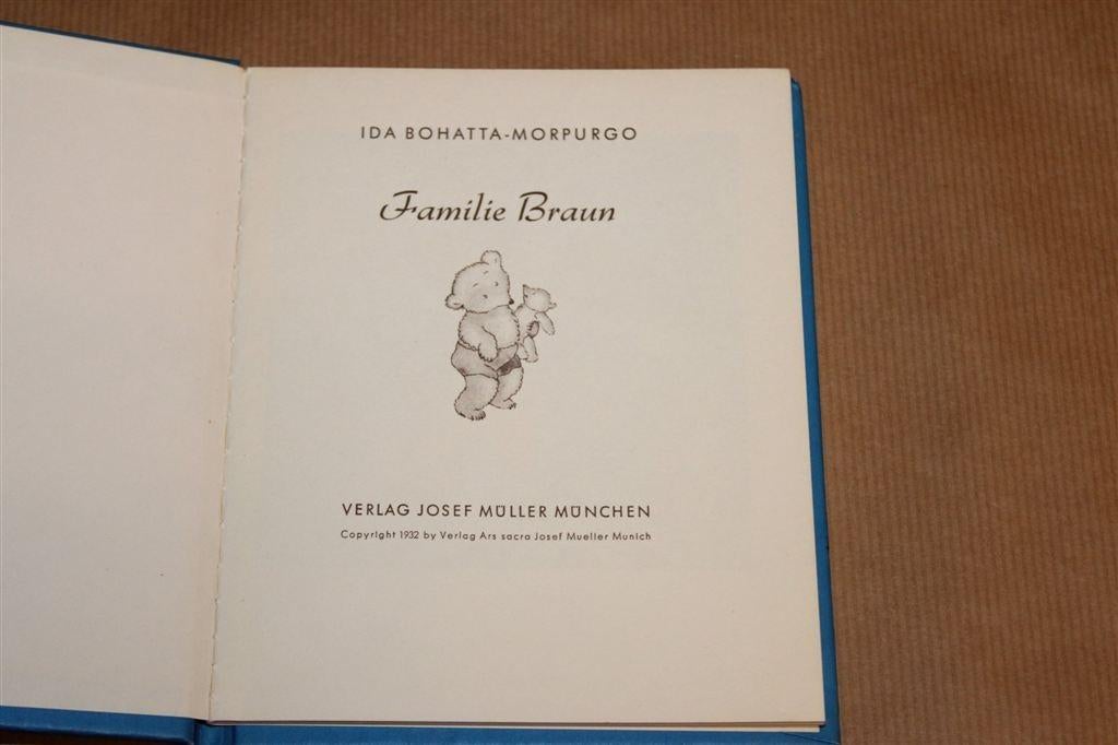 Familie Braun — Vintage Prentenboekje [1932], Boeken, Prentenboeken en Plaatjesalbums, Ophalen of Verzenden, Gelezen