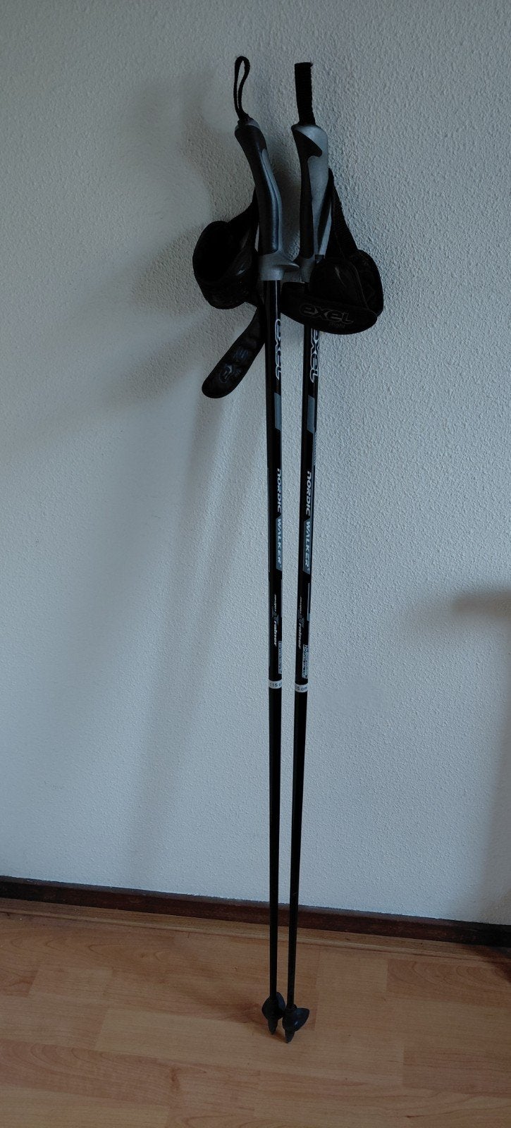 exel nordic walking stokken 115cm, Ophalen, Gebruikt, Wandelstok