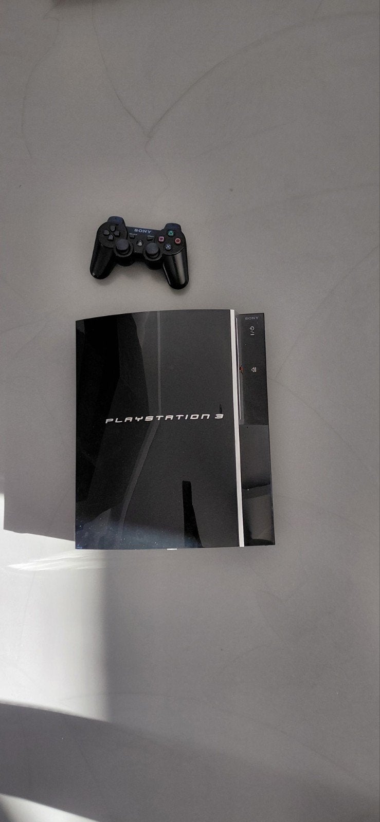 PlayStation 3 met controller, Gebruikt, Ophalen of Verzenden, 160 GB, Met 1 controller