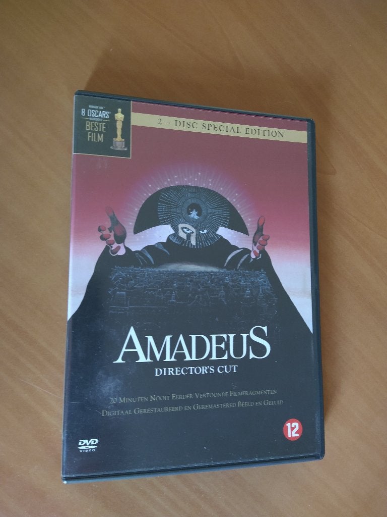 2-DVD Amadeus, Historisch of Kostuumdrama, Italiaans, Ophalen of Verzenden, Zo goed als nieuw