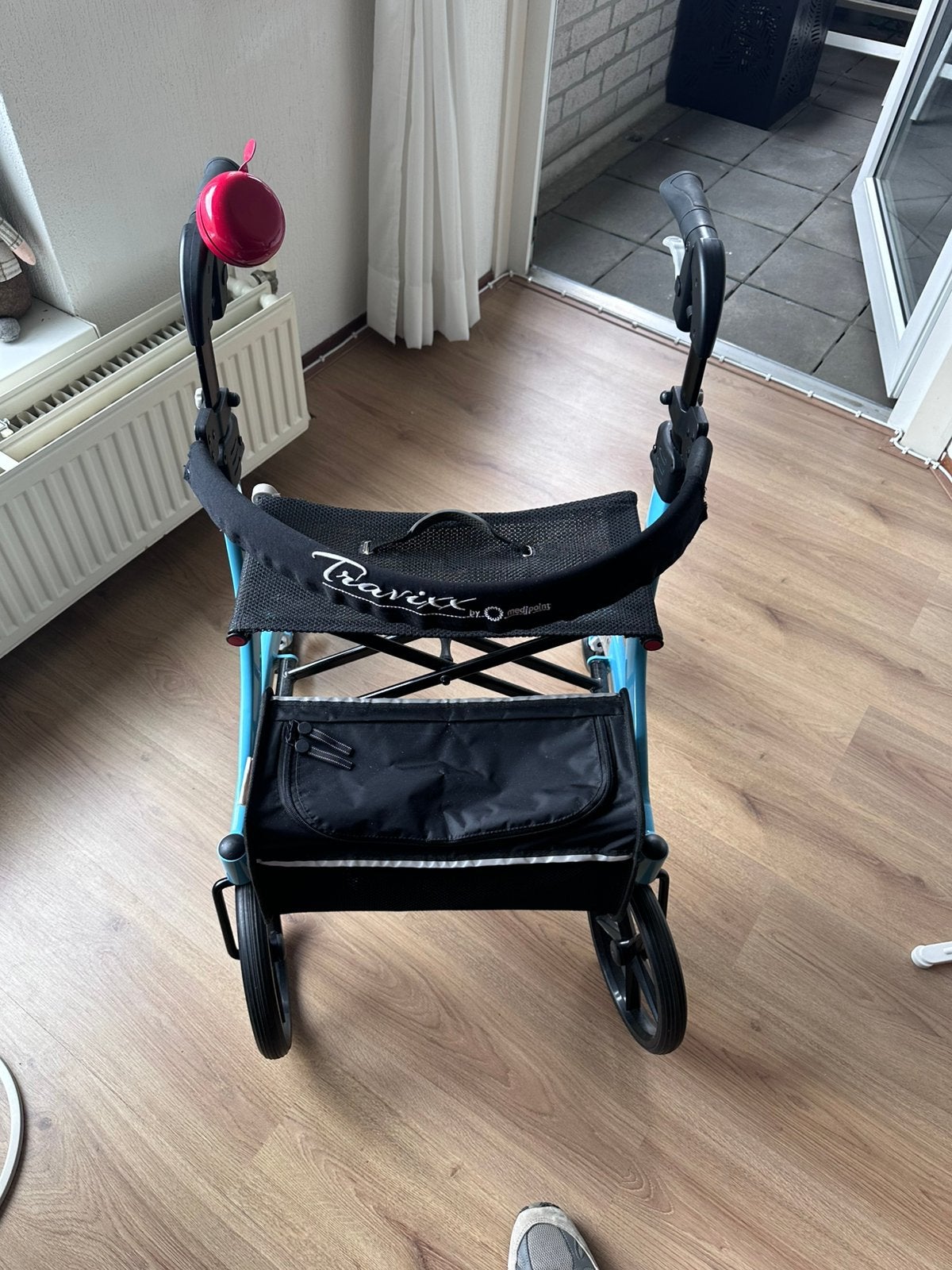 Te koop zgan rollator blauw van kleur, Ophalen of Verzenden, Zo goed als nieuw