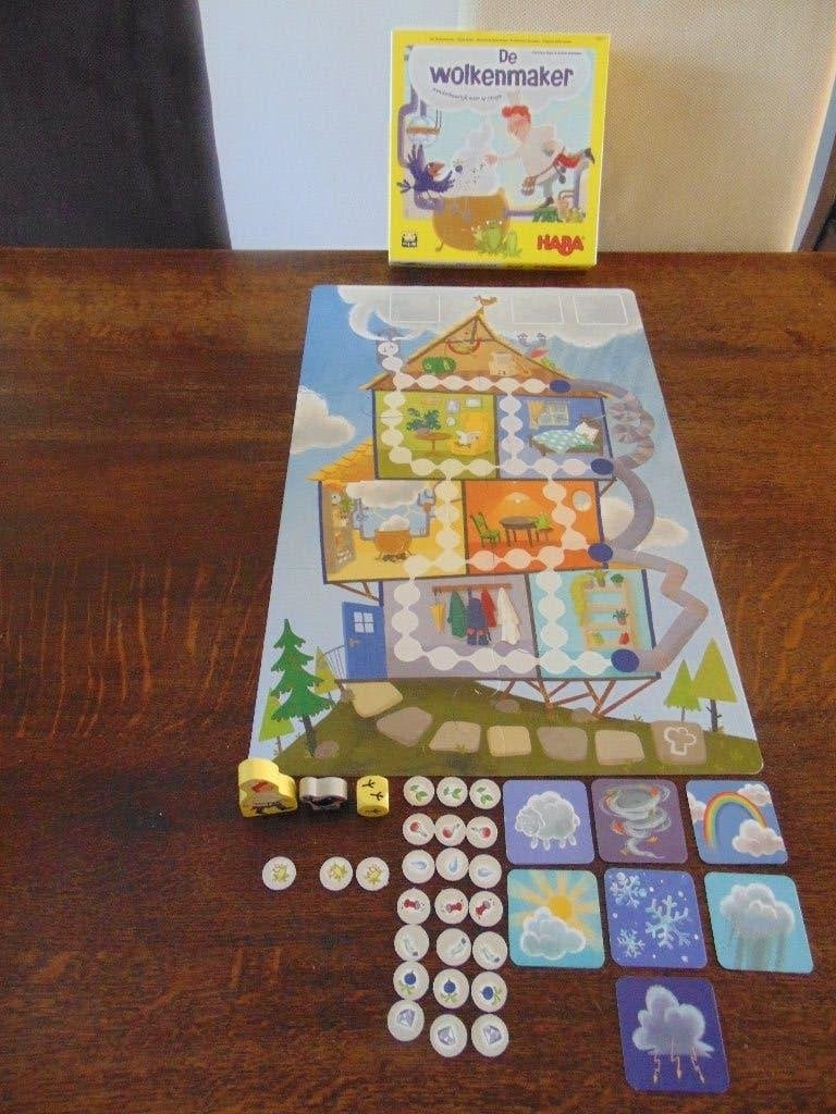 De Wolkenmaker Spel van Haba, Een of twee spelers, Ophalen of Verzenden, Gebruikt, HABA