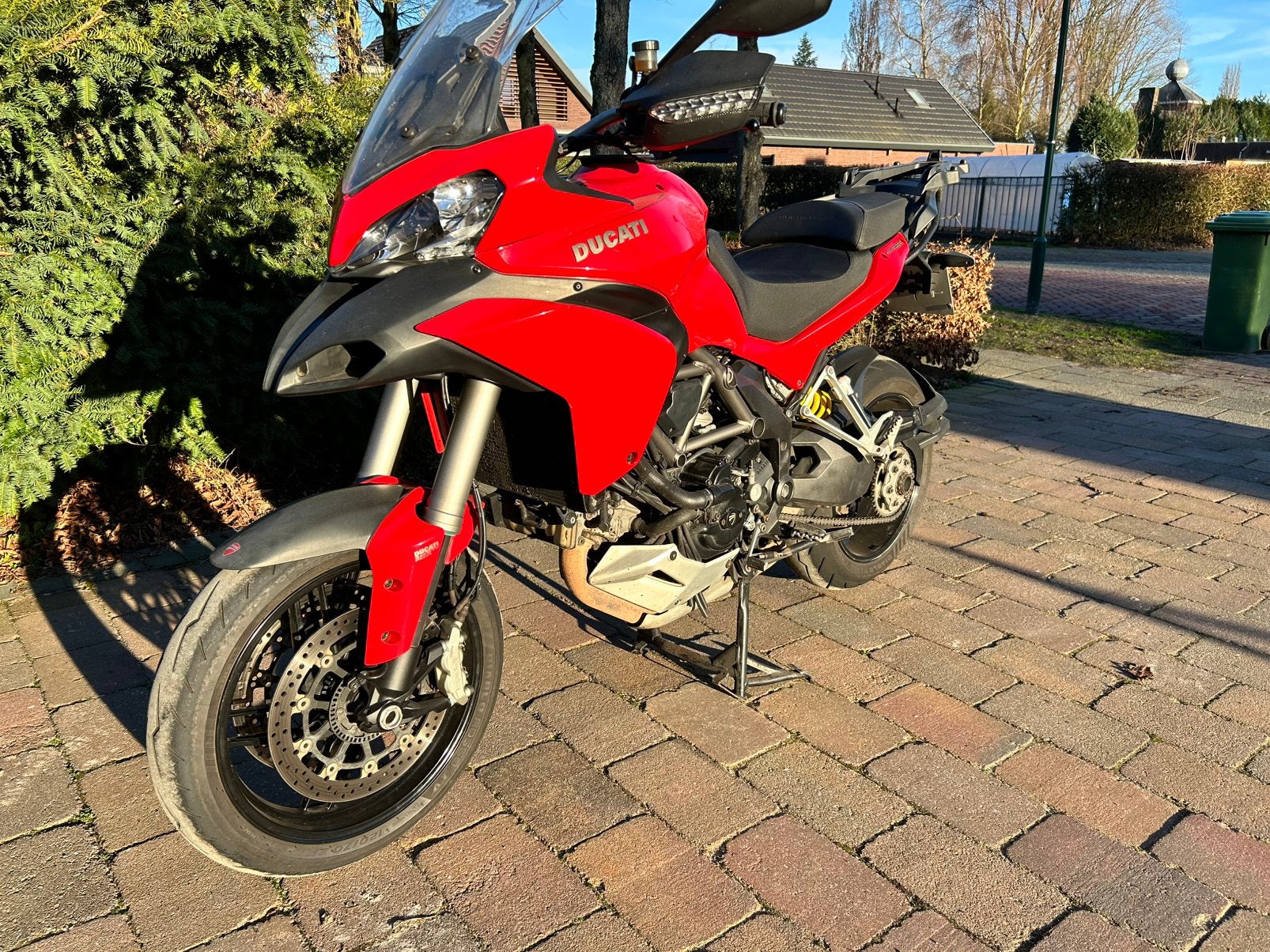 Multistrada 1200, Ophalen