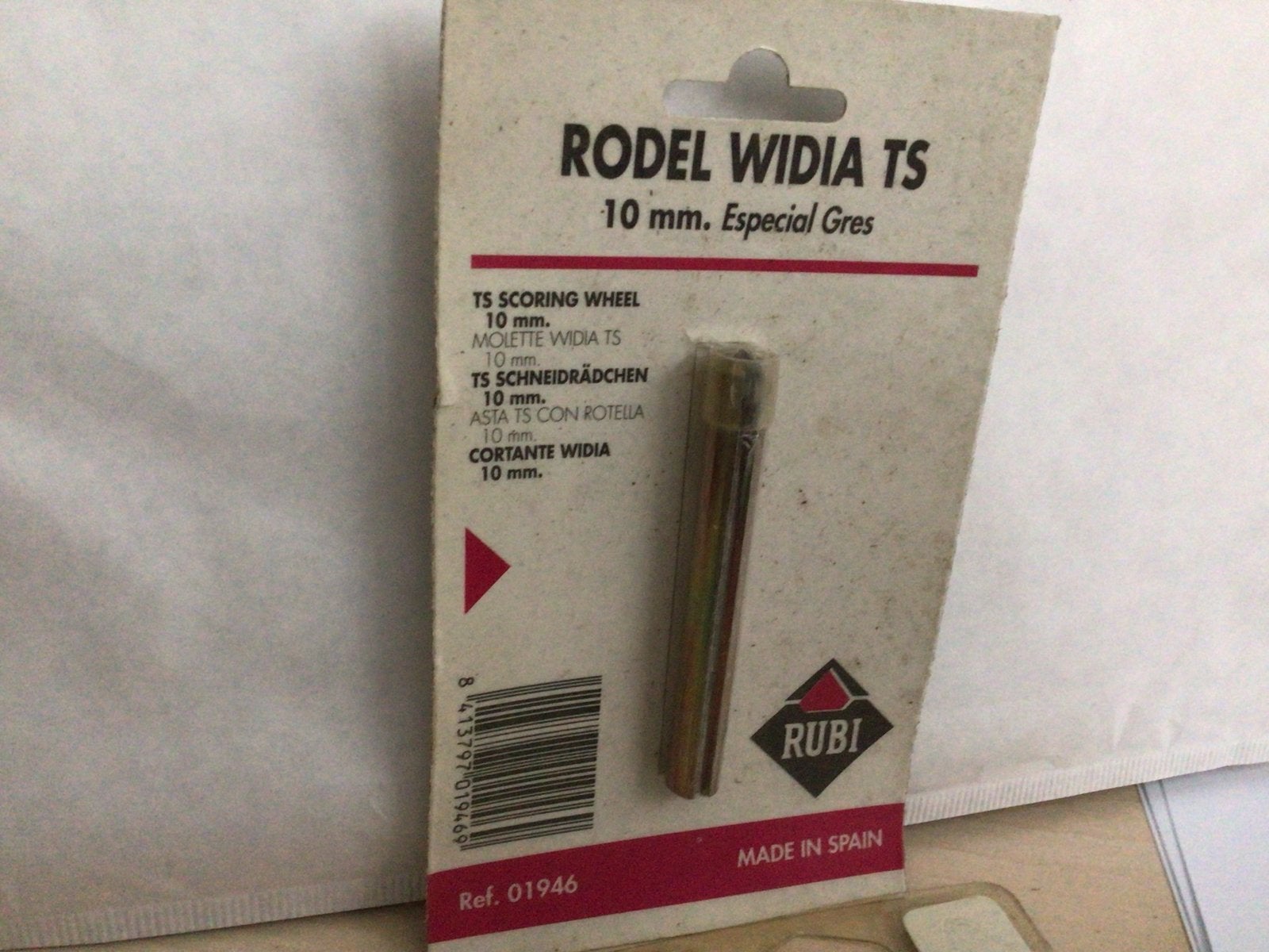 2 Nieuwe Rubi tegelsnijmesjes 10 mm - Ongeopend, Ophalen of Verzenden, Nieuw