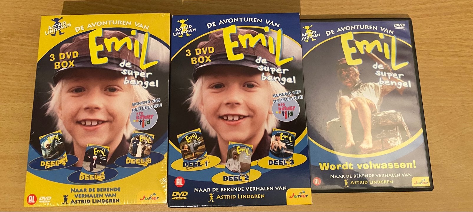 Emil (Aflevering 1-13 plus de aflevering: wordt volwassen), Seizoen 1, Alle leeftijden, Overige genres, Nieuw in verpakking