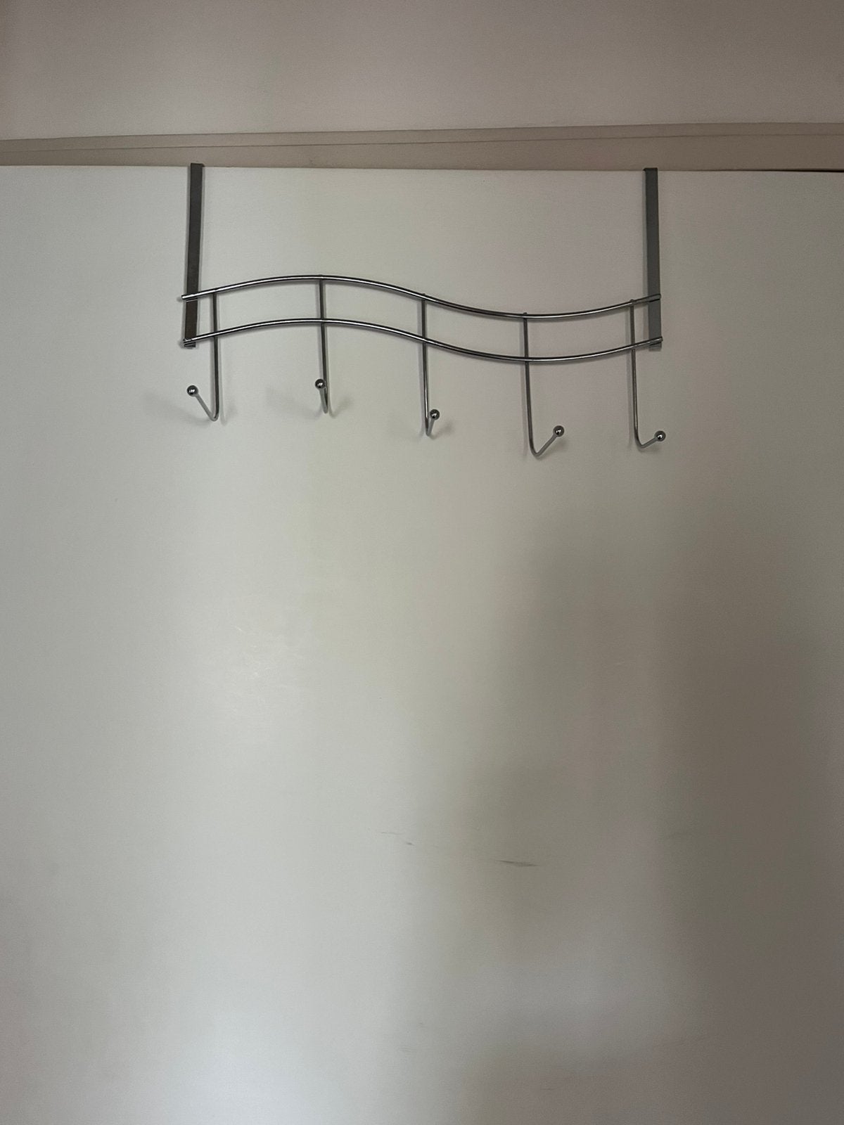Over-de-deur kapstok met 5 haken, Gebruikt, Minder dan 100 cm, Metaal, Ophalen