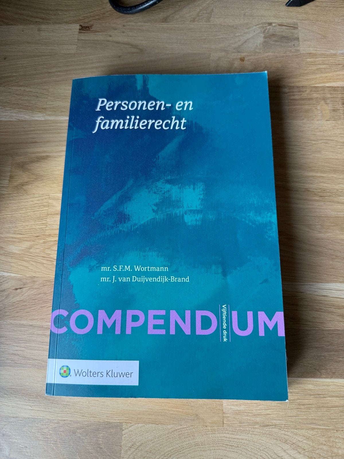 Compendium Personen- en familierecht - Vijftiende druk, Boeken, Studieboeken en Cursussen, Ophalen of Verzenden, Gamma, Zo goed als nieuw