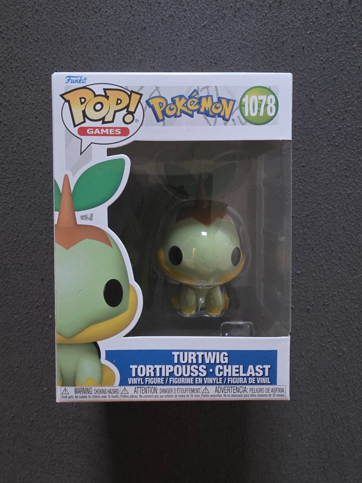 Funko Pop! Pokémon 1078 Turtwig, Verzamelen, Poppetjes en Figuurtjes, Ophalen of Verzenden, Nieuw