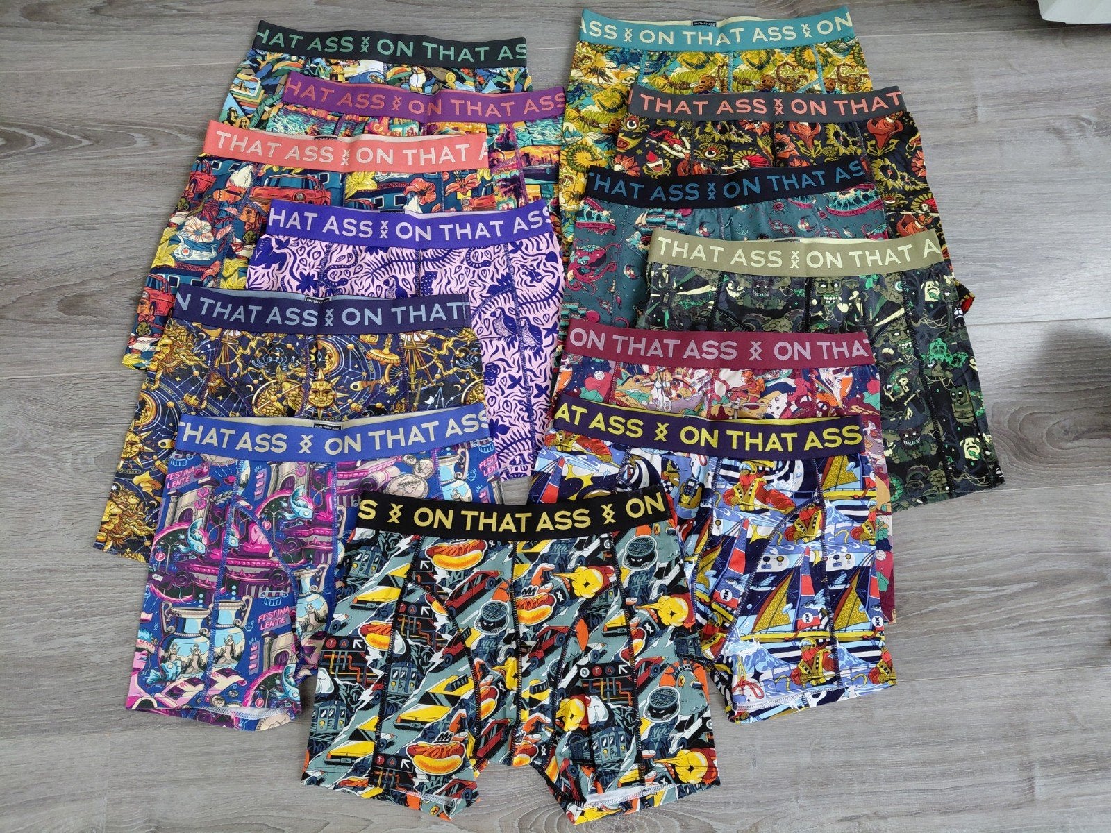 On that ass boxers - Nieuw, Maat M. 13st., Kleding | Heren, Ondergoed, Ophalen of Verzenden, Overige kleuren, On That Ass, Boxer