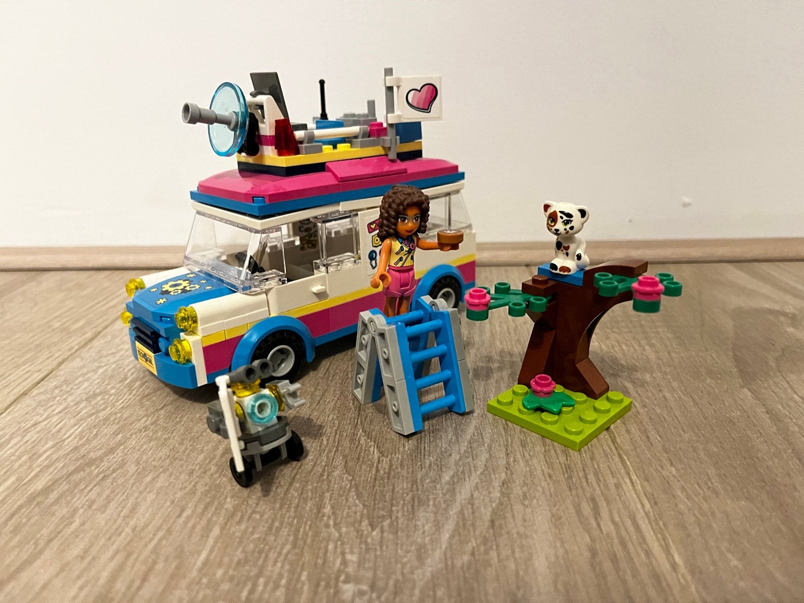 Lego Friends Olivia’s missievoertuig 41333, Lego, Friends, Ophalen of Verzenden, Zo goed als nieuw