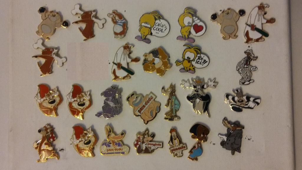 Droopy Tex Avery strip tekenfilm pins figuren wolf, Verzamelen, Ophalen of Verzenden, Zo goed als nieuw