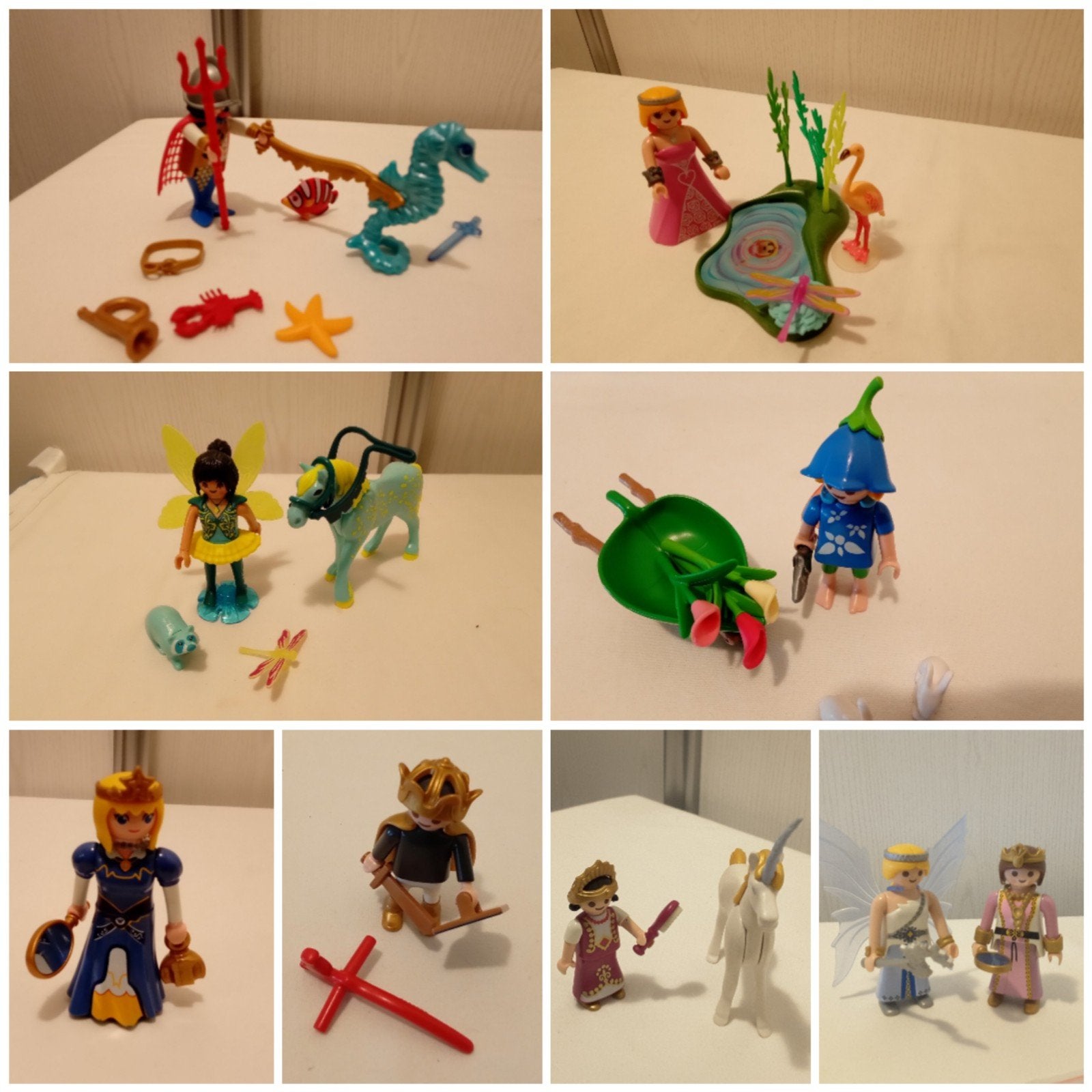Playmobil zeemeerprins, prinses, fee, prinsje, Ophalen of Verzenden, Gebruikt, Princess, Figuren