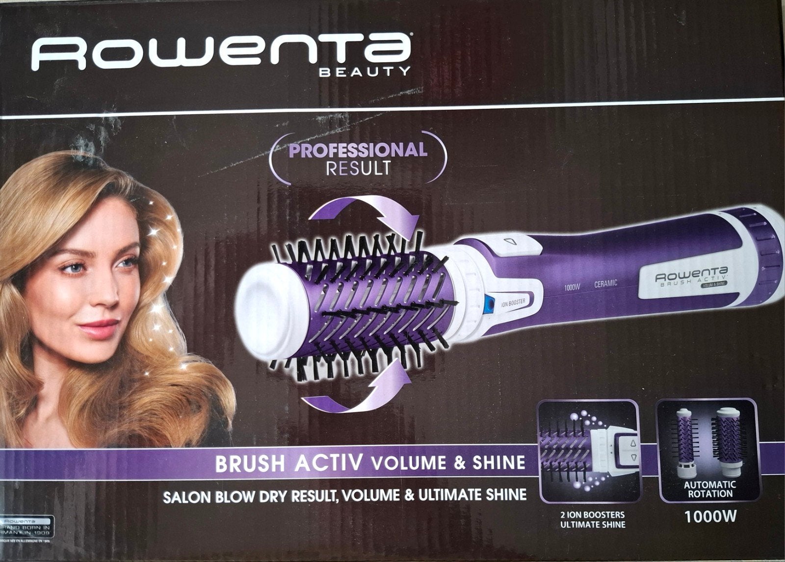 Rowenta Brush Activ Volume & Shine roterende föhnborstel, Sieraden, Tassen en Uiterlijk, Uiterlijk | Haarverzorging, Ophalen of Verzenden