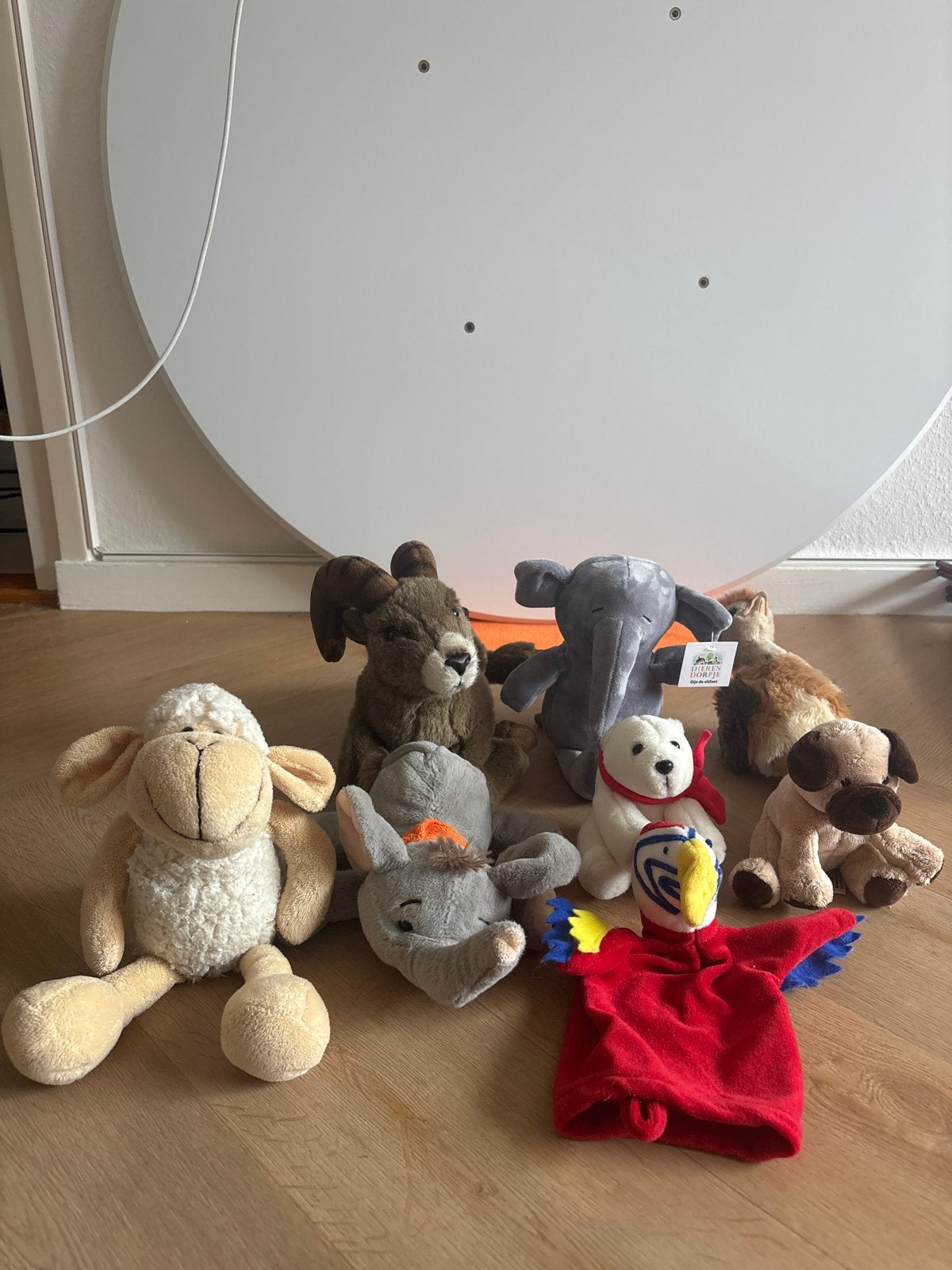 Diverse knuffels en handpop - Zo goed als nieuw, Overige typen, Ophalen of Verzenden, Zo goed als nieuw, Middelgroot (20 tot 80 cm)