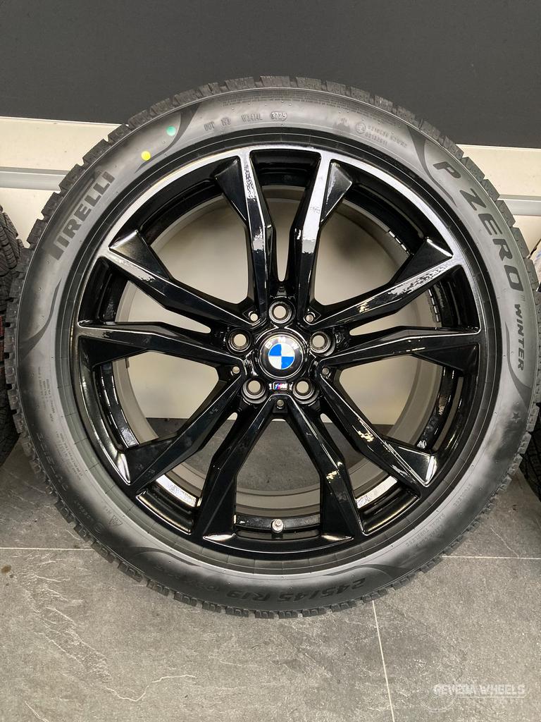 19” originele BMW X1 iX1 U11 X2 U10 velgen + winterbanden, Auto-onderdelen, Banden en Velgen, 19 inch, Gebruikt, -, -