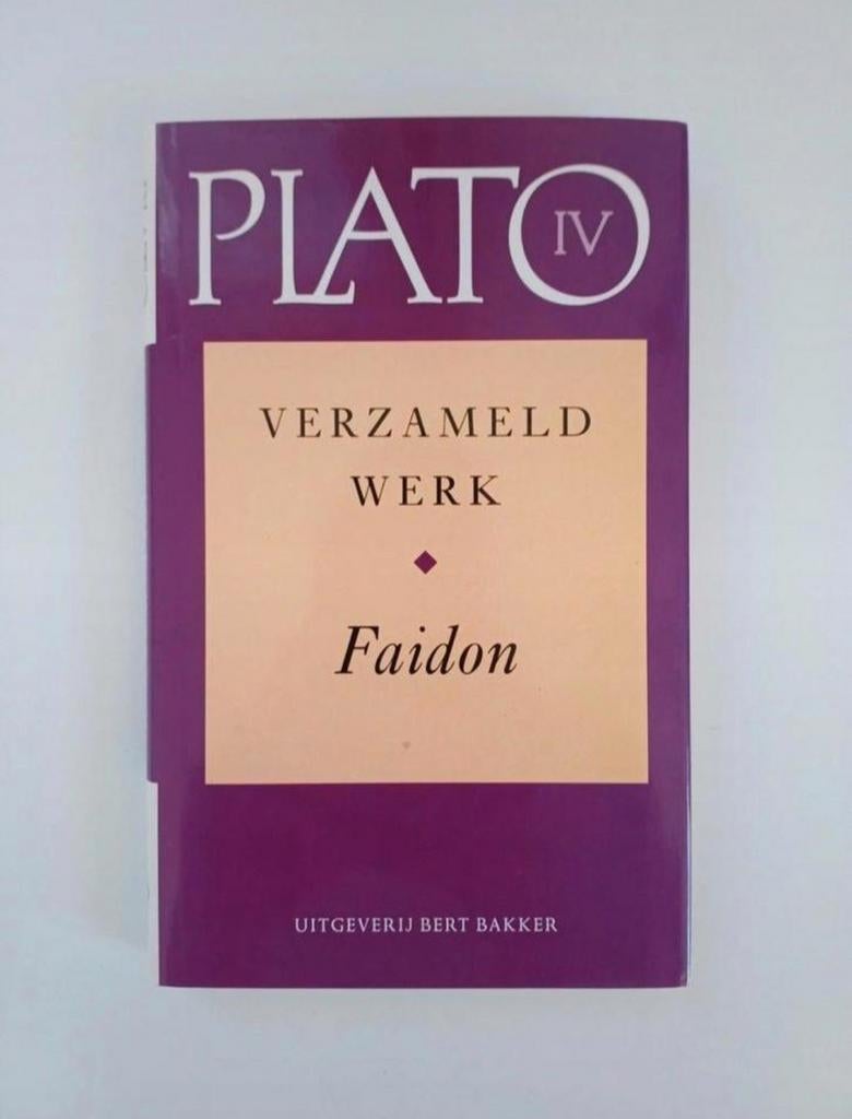 Mario Molegraaf - Verzameld werk: Plato IV - Faidon, Boeken, Filosofie, Ophalen of Verzenden, Zo goed als nieuw, Mario Molegraaf