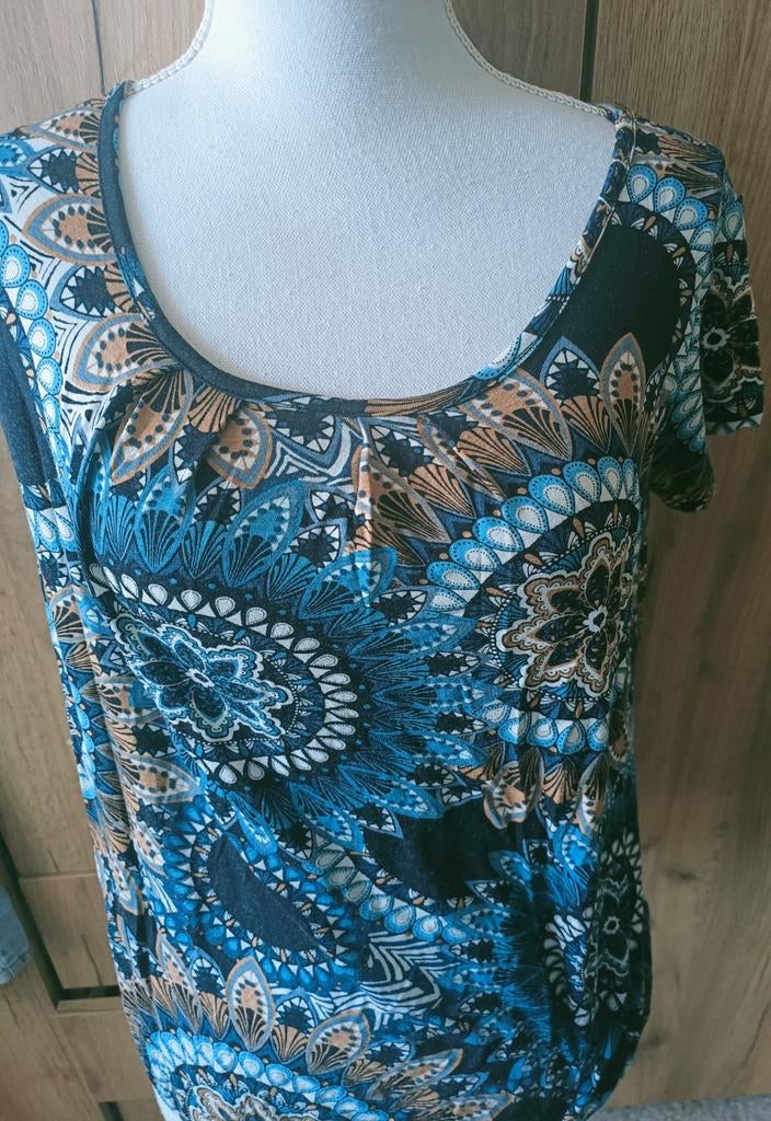 Balloon top Tantilly print maat S diverse soorten, Overige kleuren, Verzenden, Zo goed als nieuw, Korte mouw