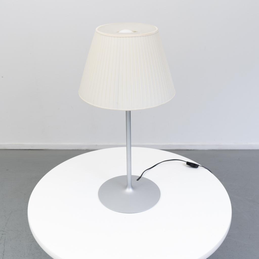 4x Floss Romeo Soft Tafellamp Wit/Glas, Huis en Inrichting, Lampen | Tafellampen, Niet ingevuld, Niet ingevuld, Zo goed als nieuw
