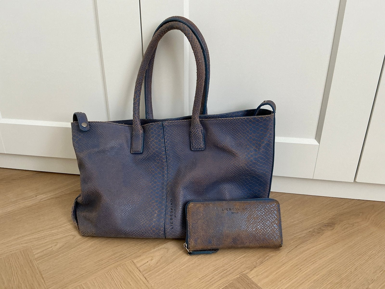 Liebeskind Berlijn Shopper Tas met Portemonnee, Sieraden, Tassen en Uiterlijk, Tassen | Damestassen, Ophalen of Verzenden, Gebruikt