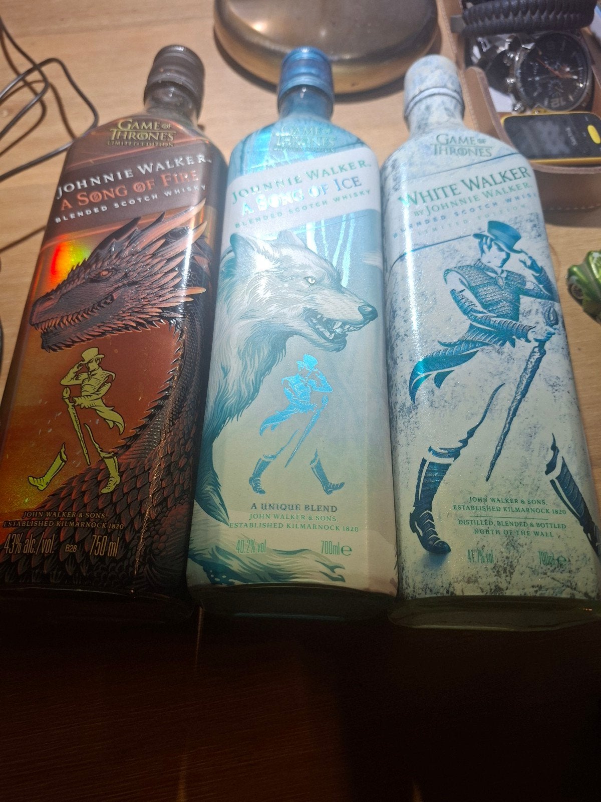 Johnnie Walker Game of Thrones Limited Edition Set, Verzamelen, Verzenden