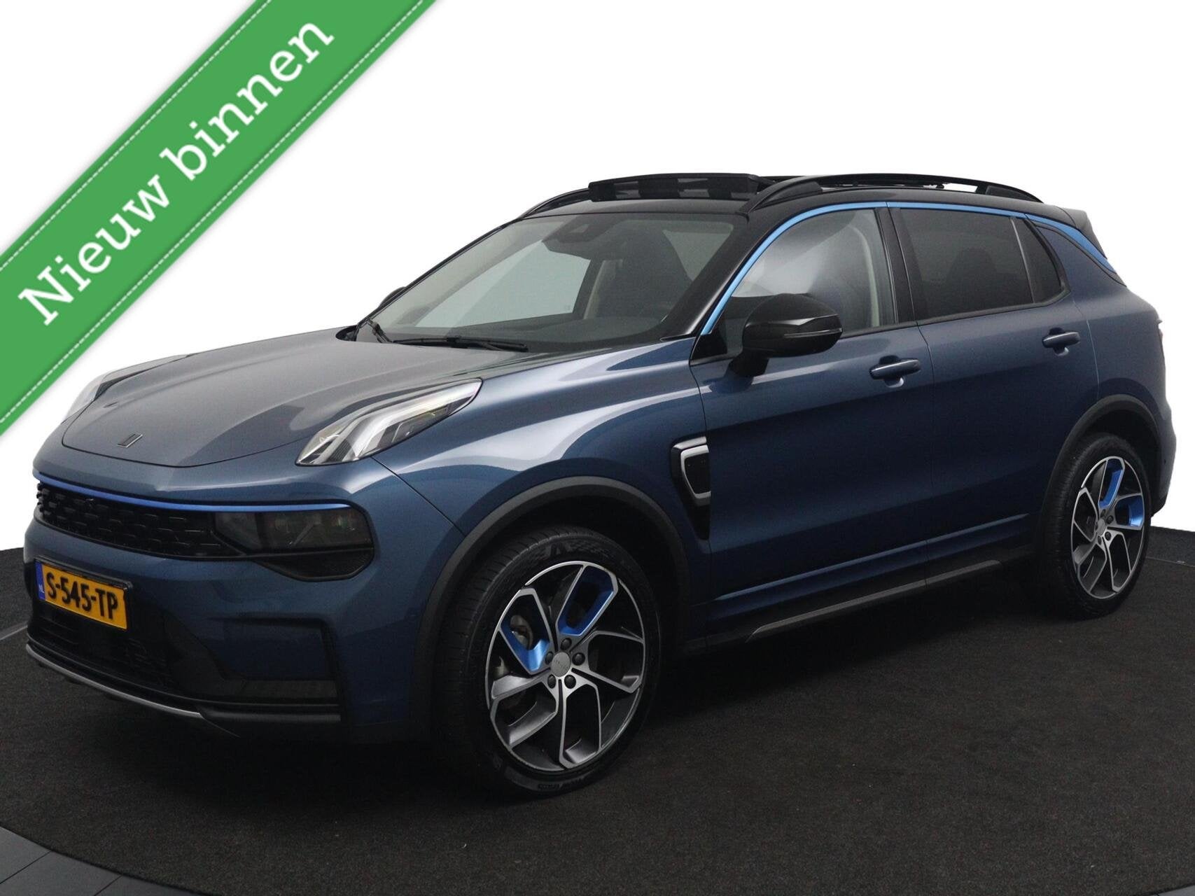 Lynk & Co 01 1.5, Euro 6, Blauw, 120 €/maand, Origineel Nederlands