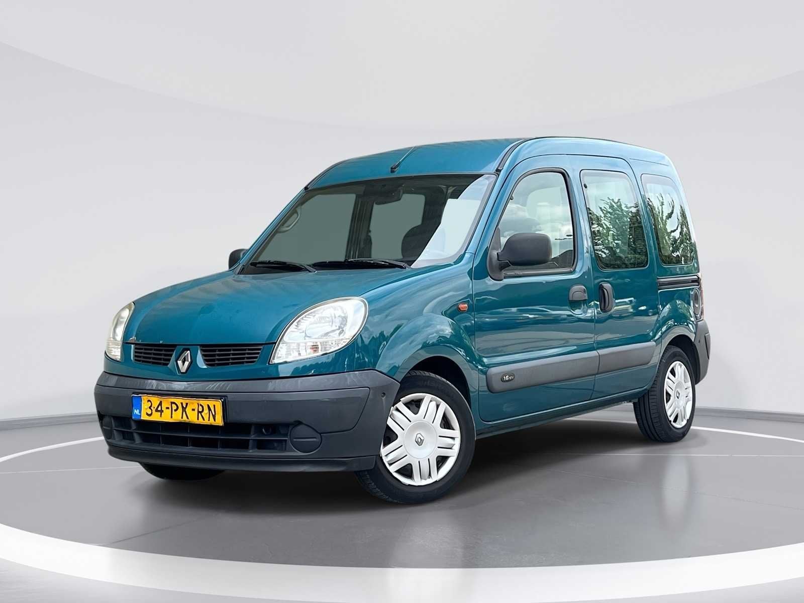Renault Kangoo 1.6-16V Expression 2004 | 34-PK-RN, Auto's, Automaat, Gebruikt, 49 €/maand, Kangoo