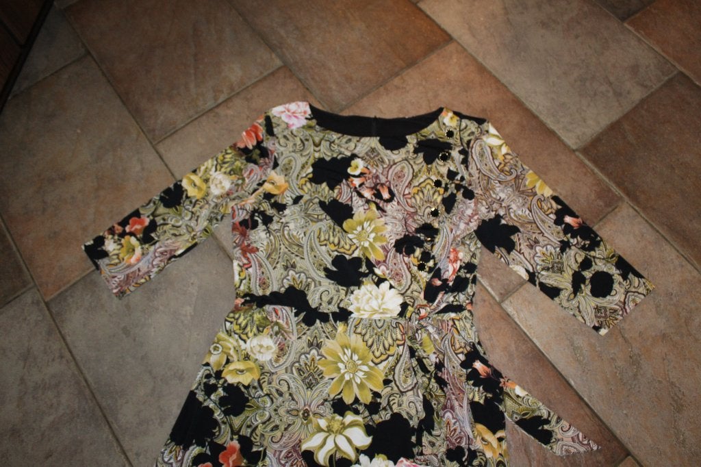 Joseph Ribkoff schitterend elegant getailleerde jurk mt 44, Kleding | Dames, Meerkleurig, ., Maat 42/44 (L), Joseph Ribkoff