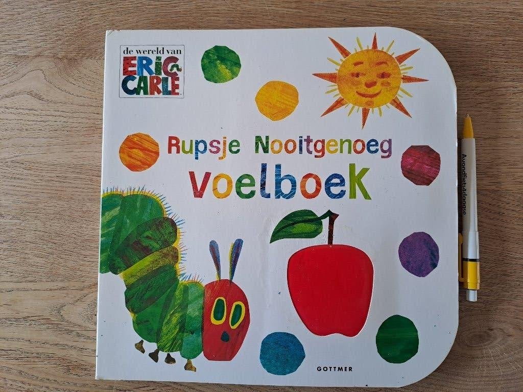 RUPSJE NOOITGENOEG. VOELBOEK. ERIK CARLE., Gelezen, Ophalen of Verzenden, 2 tot 3 jaar, Eric Carle