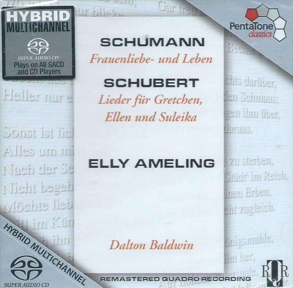 NIEUW SACD Schumann, Schubert / Elly Ameling (Pentatone), Cd's en Dvd's, Cd's | Klassiek, Inclusief doosje, Ophalen of Verzenden