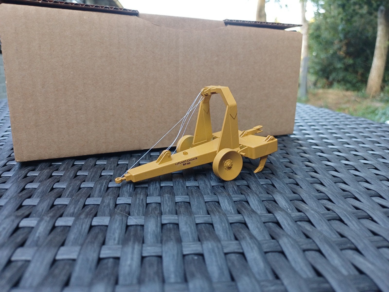 Caterpillar Athey ripper resin handbouw ccm/Atm, Hobby en Vrije tijd, Modelauto's | 1:50, Ophalen of Verzenden, Zo goed als nieuw