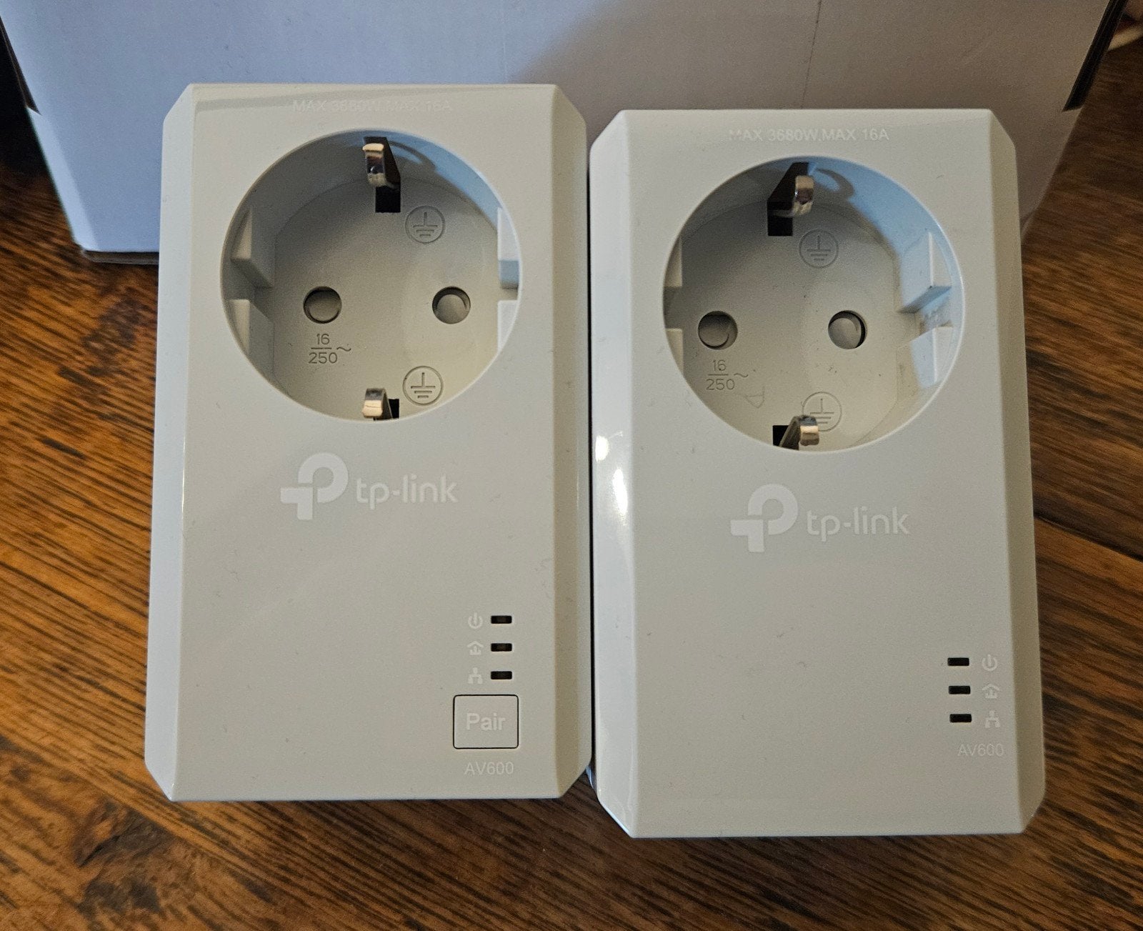 TP-Link AV600 Powerline Adapters (2 stuks), Ophalen of Verzenden, Zo goed als nieuw, TP-Link