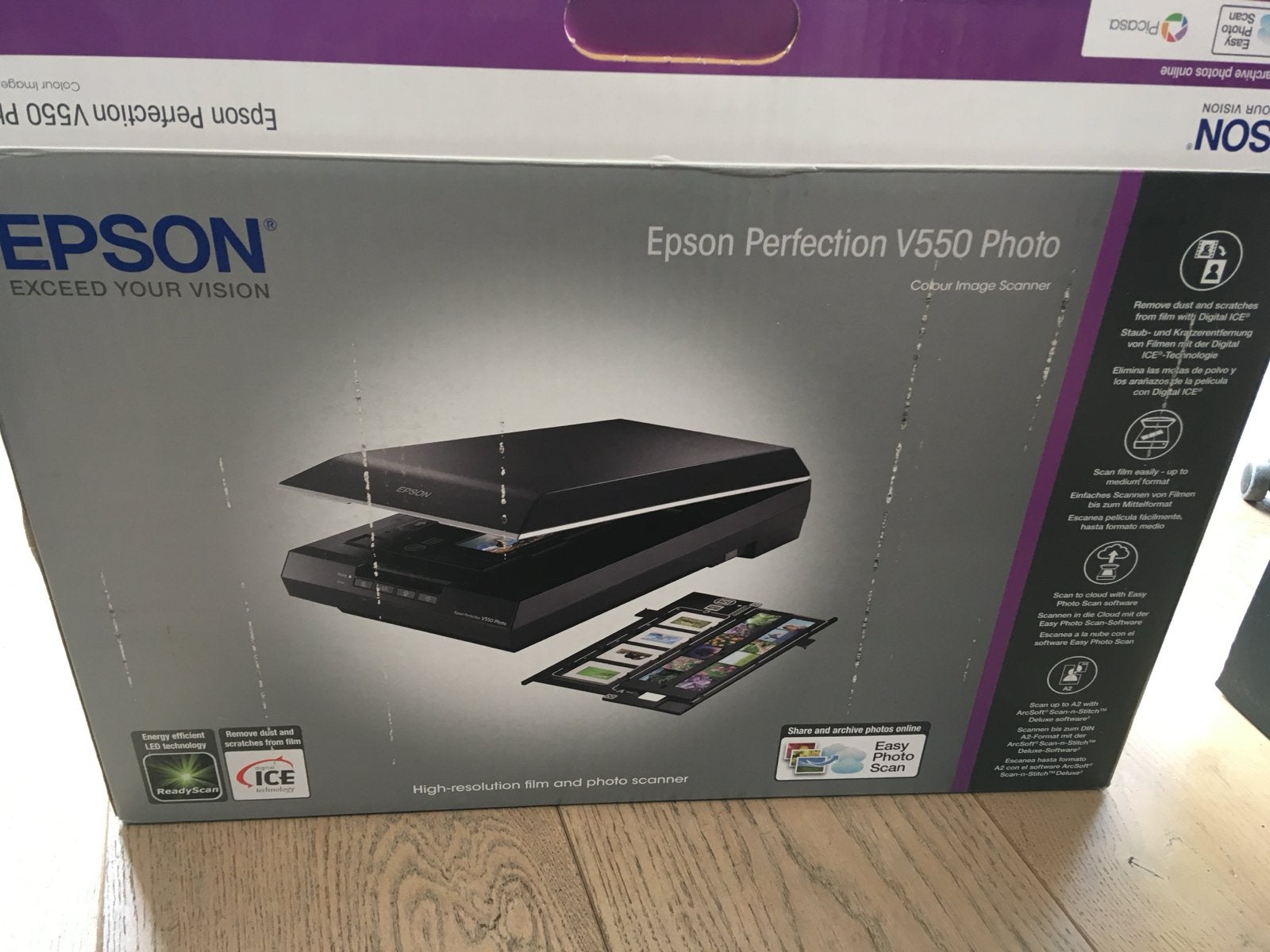 Epson Perfection V550 Photo scanner - Hoogwaardige scans, Ophalen of Verzenden, Zo goed als nieuw, Fotoscanner, MacOS