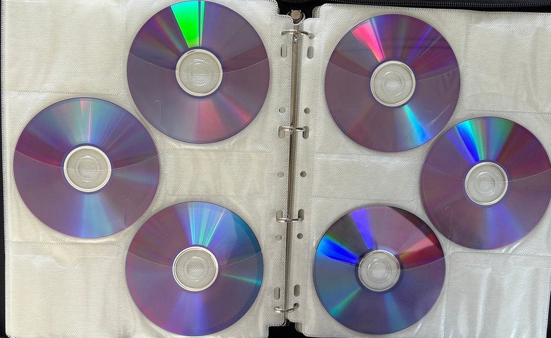 15 x CD hoes opbergmap DVD hoes 6 per hoes A4 formaat ringma, Ophalen of Verzenden, Zo goed als nieuw, Levenslied of Smartlap