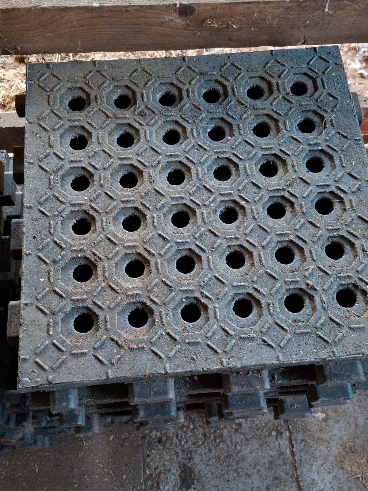 STEVIGE paddock modderplaten 50x50, Ophalen