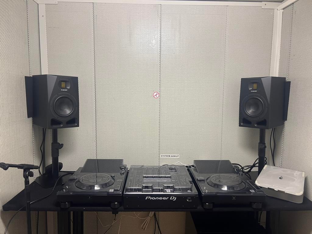 DJ- OEFENRUİMTE (Pioneer CDJ 3000x, DJM A9 4, Adam A7V), Ophalen of Verzenden, Nieuw