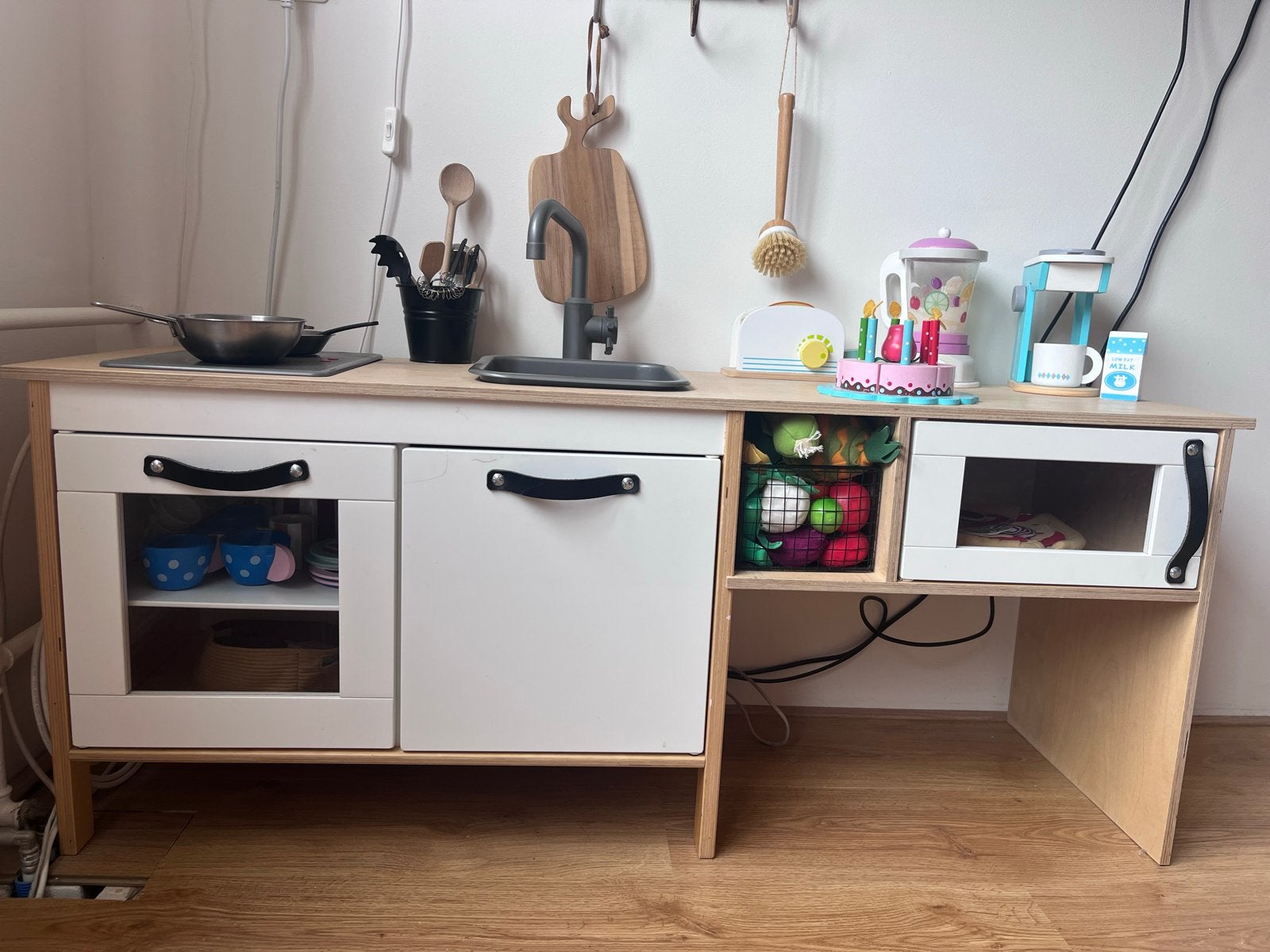 Ikea Speelgoedkeuken met uitgebreide accessoires set, Ophalen, Gebruikt, Jongen of Meisje