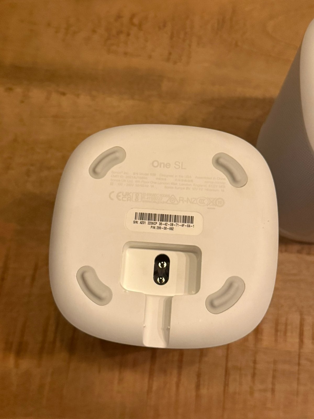 Foto 10 van 2x Sonos One SL Gen 2 | Wit | Nette Staat!