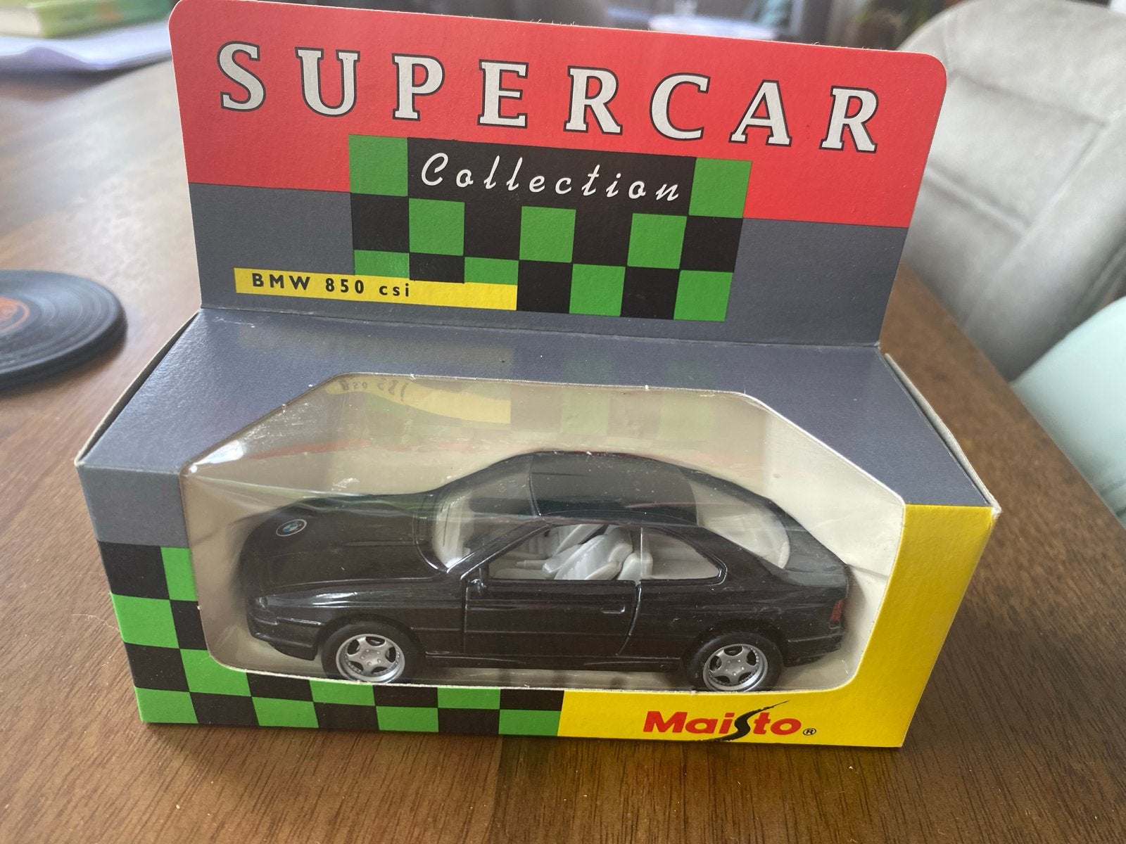 Maisto Supercar Collection BMW 850 CSi modelauto, Ophalen of Verzenden, Nieuw, Auto, Overige merken