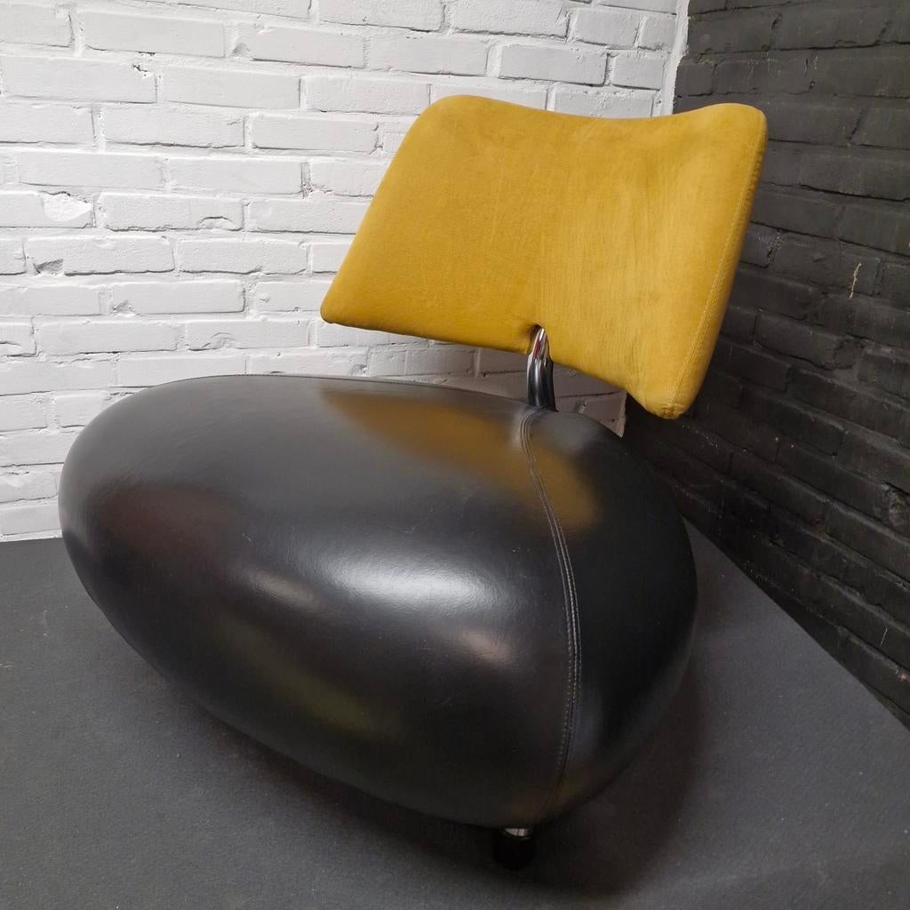 Leolux Pallone PA fauteuil, Ophalen, 75 tot 100 cm, Zo goed als nieuw, Modern, Design, Iconisch