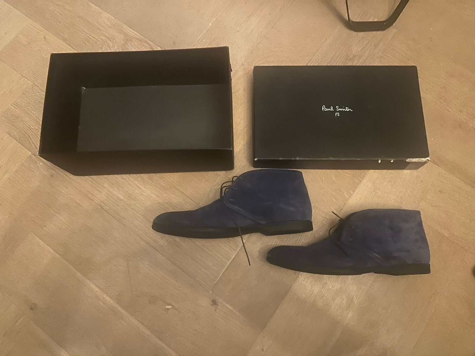 Blauw suede Paul Smith schoenen. Nieuw, maat 42, Kleding | Heren, Schoenen, Blauw, Nieuw, Ophalen of Verzenden, Veterschoenen