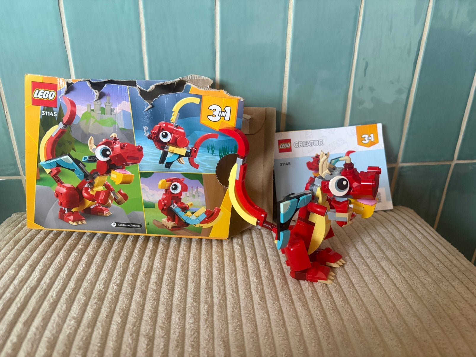 Lego 3in1 creatie, Kinderen en Baby's, Speelgoed | Duplo en Lego, Compleet, Lego, Ophalen of Verzenden, Zo goed als nieuw